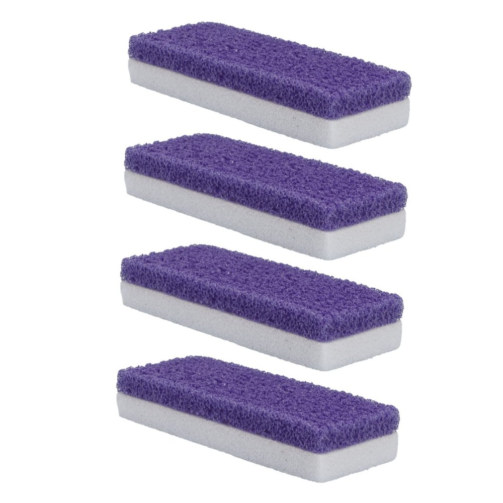 BELLIFFY 4pcs Foot Callus Remover Pumice Scraper for Dead Skin Exfoliation Gentle Pedicure File for Soft Smooth Feet for Professional and Personal Care