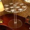 Acrylic Scissor Holder | 11-Hole Scissor Holder Barber Organizer | Acrylic Stand Storage Organizer Desk Accessories | Compact | Adaptable | 8 X 13.6 X 15 Cm | For Makeup Brush Combs view 3