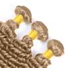 #22 Blonde Bundles Human Hair Deep Wave Bundles 26 Inch Unprocessed Brazilian Virgin Hair Ash Blonde Deep Wave Bundle Human Hair Extensions 50 Gram Per Bundle view 4
