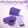 siyuwuro 6Pcs Foot Pumice Sponges Professional Salon Feet Callus and Dead Skin Remover, Smooth Foot and Heel Pumice Stone Scrubber, Home & Spa Pedicure Tool view 2