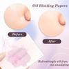 EKIND Oil Blotting Papers Replacement Packs Make Up Pads for Face Shine Control Men Women,Portable Oil Absorbing Tissues for Oily Skin(160 Sheets,Pink) view 3