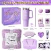 Birthday Gift for Women, Luxury Self Care Spa Gift Basket with Blanket for Mom, Wife, Sister, Friend, Girlfriend, Grandmother, Get Well Soon & Christmas gift for Her view 2