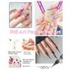 12 Colors Nail Art Pens Set, Nail Art Markers for Gel Markers DIY 3D Polish Pens Acrylic Paint Professional Brush Set Polish Drawing(2set) view 3