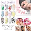12 Colors Nail Art Pens Set, Nail Art Markers for Gel Markers DIY 3D Polish Pens Acrylic Paint Professional Brush Set Polish Drawing(2set) view 4