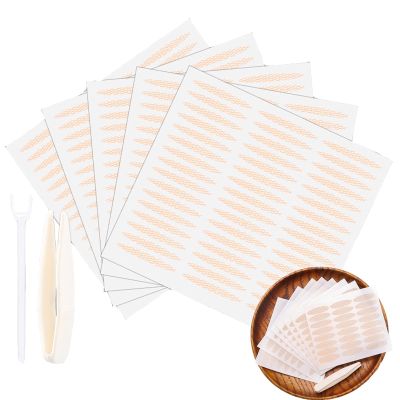Lace Double Eyelid Tape|Lace Double Eyelid Tape Water Activated|Natural Fiber Invisible Waterproof Lace Eye Lift Tape 240pcs|Portable Breathable Enhancing Adhesive Strips For Hooded/Sagging Eyes (#02)