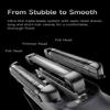 Laifen P3 Pro 3-Blade Electric Shaver, Dual Linear High-Speed Motors 12,000 Cuts/Min, 100-Min Runtime, IPX7 Waterproof, Rechargeable Electric Razor for Men, Travel-Friendly (Space Gray Aluminum Alloy) view 3