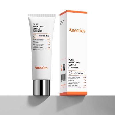 ANECOES Gentle Mild Facial Cleanser - Deep Cleansing, Moisturizing, Hydrating, redness relief, Strengthen Repair Skin Barrier for sensitive skin, Daily Skincare for women&men (4.22 FL.OZ)