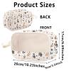 G2TUP Pitbull Clear Makeup Bag Pitbull Owner Gifts American Pitbull Zipper Bag APBT Lover Gifts Pitbull Mom Cosmetic Bag (Pitbull Clear) view 2