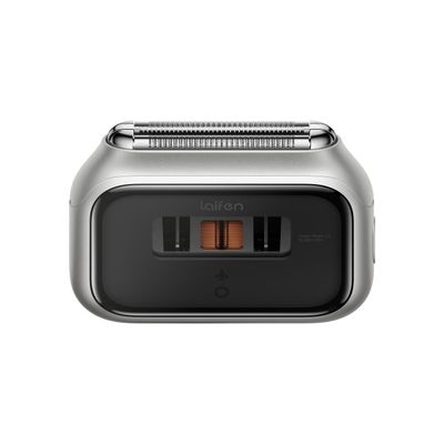 Laifen P3 Pro 3-Blade Electric Shaver, Dual Linear High-Speed Motors 12,000 Cuts/Min, 100-Min Runtime, IPX7 Waterproof, Rechargeable Electric Razor for Men, Travel-Friendly (Aluminum Alloy)