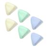 COOLHIYA 6pcs Eyebrow Razors Portable Facial Hair Remover Stainless Steel Blades Durable Makeup Tool for Precise Shaping and Smooth Skin with Comfortable Grip in Pearl White Green Purple view 1