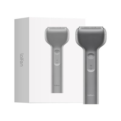 Laifen T1 Pro 1-Blade Electric Shaver - Stubble Edition, Gentle Daily Shaver for Short and Sparse Beard, 12,000 Cuts/Min, 120-Min Runtime, Wet & Dry Razor, IPX7 Waterproof (Space Gray)