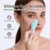 Blackhead Remover Tool,Silicone Face Scrubber, 2 in 1 Nose Scraper for Deep Cleansing,Skin Scrubber Face Spatula, Nose Blackhead Remover, Pore Cleaner Skin Care Tool for Men and Women (Light Blue) view 2