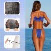 Chicingyou 96 Pcs Spray Tanning Supplies Included Spray Tan Feet Pads Hair Nets Disposable Bra Underwear Caps Kit for Sunless Tan Self Tanning at Home or Salon Accessories (Navy Blue) view 4