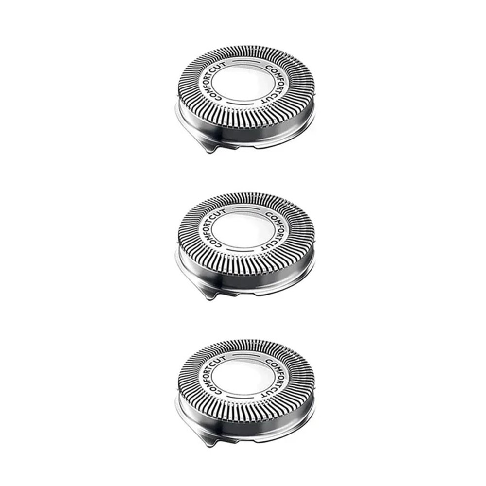SH30 Replacement Heads ComfortCut BladesCompatible for Philips, Series 3000, 2000, 1000 Shavers and S738 Click and Style(3pc-sh30)