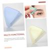 BELLIFFY 6pcs Portable Eyebrow Trimmers with Precision Head for Facial Hair Removal Stainless Steel Razors for Womens Eyebrow Shaping and Fine Hair Detailing in Pearl White Green Purple view 2