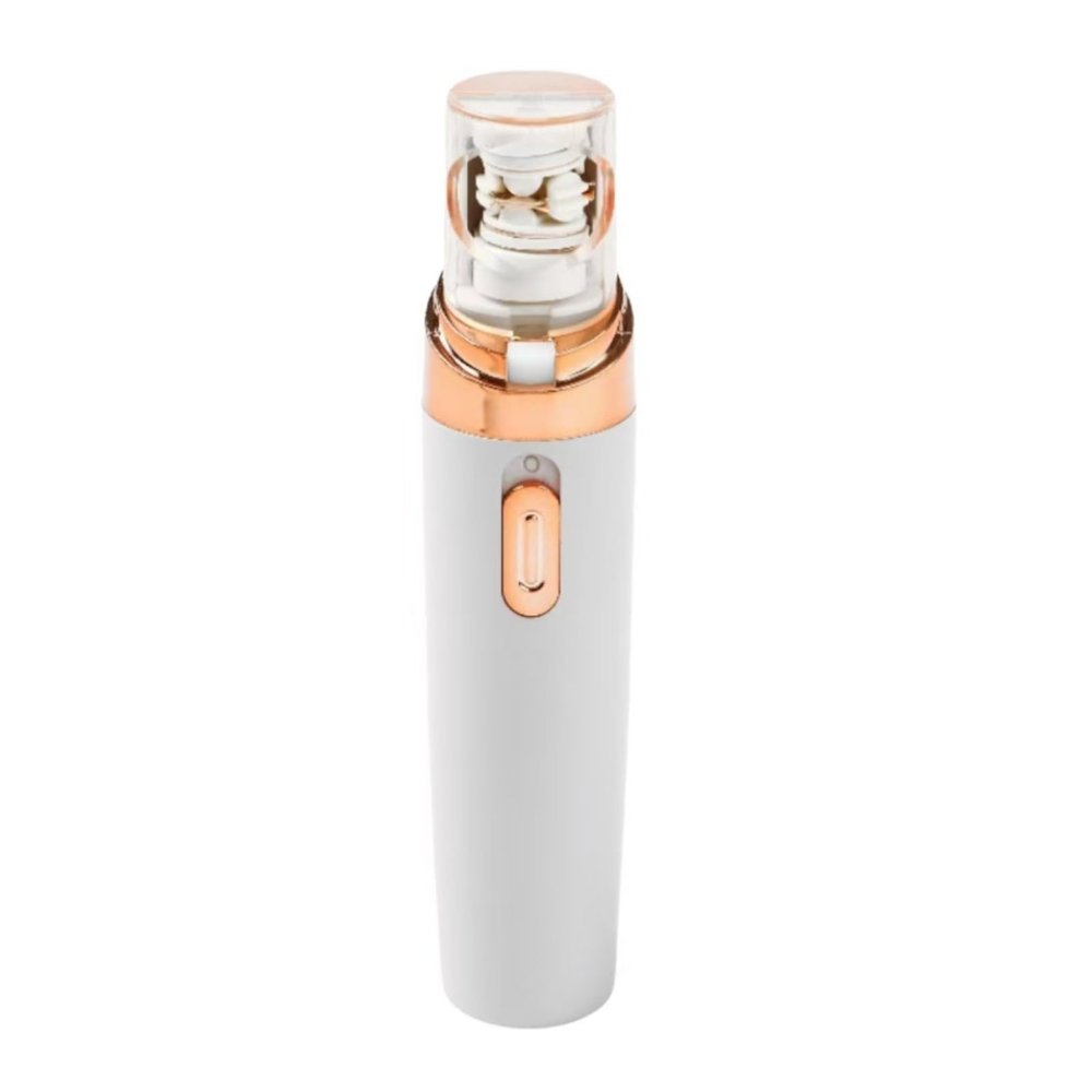 PluxyEpil Pro 2.0 Facial Hair Remover for Women | Painless Face Epilator | Portable & Rechargeable (White)