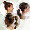 12 Pcs Silk Scrunchies Small Silk Hair Ties 6 Colors Elastic Thick Hair Accessories Cute Soft No Slip Hairs Elastics Ponytail Holder for Curly Hairs No Damage Hairties Ladies Festival Gifts view 3