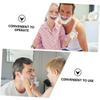 Baluue Rechargeable Electric Razor Beard Trimmer for Men Lightweight Portable USB Charging Shaver Mini Grooming Clipper for Travel Camping Business Trips Green view 3