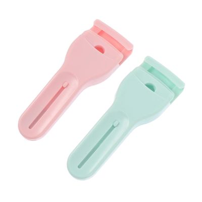 2 Pack Eyelash Curlers Plastic Mini Lash Tools for Eye Shapes