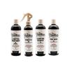 DandyMen Mens Shower Set  Shampoo, Conditioner, Body Wash & Shower Oil  Cleansing & Moisturizing Grooming Kit for Hair & Skin (Obsidian Cardamom) view 1