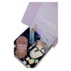 Surrogacy Transfer Box for Gestational Carrier - 7-Item Care Package with Lip Balm, Rose Quartz Bracelet, Bath Soak, Mug, Socks, Candle & Tea - Embryo Transfer Gift view 1