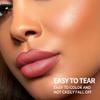 Matte Lip Stain Peel Off Lip Gloss& Lip Liner 2-in-1: One end defines lips with precision liner, the other peels off to reveal long-lasting, waterproof, smudge-proof, transfer-proof matte color.4# view 3