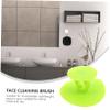 DEARMAMY 4Pcs Silicone Facial Cleansing Brush Soft Deep Cleaning Face Scrubbers for Women and Gentle Exfoliating Skin Massage Portable for Home and Travel view 3