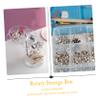 3 pcs rotating storage box makeup organizer 360 makeup organizer rotating vanity organizer rotating storage rack Storage Shelf dressing table plastic to rotate round(As Shownx3pcs,11x11x14cmx3pcs) view 2
