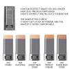 2PCS 3-in-1 Foundation Stick Beauty Balm Serum Boosts Skin Tone, Solid Tinted Moisturizing Serum Contouring Foundation for Women, Natural Finish, Buildable Medium to Full Coverage(02#+04#) view 4