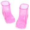 BUTIFULSIC Heat Preservation Foot Bath Shoes for Home Use PVC Foot Soaking Boots with Massage Function Durable Wear Resistant Material Promote Rosy Small view 1