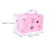 1 Pc Cosmetic bag Personal Care Bag pencil bag pouch makeup brush holder travel bags for women carry on cosmetic pouch Cosmetic Case cosmetics small Oxford cloth Miss grocery bag(Pink) view 2