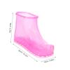 OATIPHO Heat Resistant PVC Foot Bath Shoes for Home Use Non Leak Water Soak Boots with High Density Durable Material Comfortable Household Foot Massage Shoes for and Relaxation view 2
