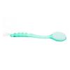 Baluue Long Handle Bath Brush Blue with Medium Stiffness Bristles Exfoliating Body Scrubber for Feet Knees Legs Styrene Artificial Fiber Skin Cleanser for Shower and Bath Use view 1