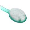 Baluue Long Handle Bath Brush Blue with Medium Stiffness Bristles Exfoliating Body Scrubber for Feet Knees Legs Styrene Artificial Fiber Skin Cleanser for Shower and Bath Use view 2