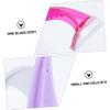 MUCKLILY Professional Womens Intimate Hair Shaver Kit Safe Non Slip Razor for Armpits Easy Grip Design Wet Dry Use Included Random Color view 2