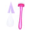 LIFKOME Womens Bikini Hair Shaper Razor with Ergonomic Silicone Mold Safe Body Hair Trimmer for Precise Shaping Comfortable Grip Travel Friendly Random Color view 1