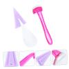 LIFKOME Womens Bikini Hair Shaper Razor with Ergonomic Silicone Mold Safe Body Hair Trimmer for Precise Shaping Comfortable Grip Travel Friendly Random Color view 3