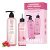 APIEU Raspberry Vinegar Shampoo & Hair Vinegar Rinse Conditioner Set  Scalp Clarifying, Buildup Removal, Refresing Finish, and pH-Balancing. Korean Hair Care (16.9 fl oz / 6.76 fl oz) view 1