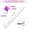 150 Pcs 100/180 Grit Nail Files, Double Sided Emery Boards, Washable Reusable Nail Buffers, Manicure Tools for Natural Acrylic Toenails Home and Salon Use view 2