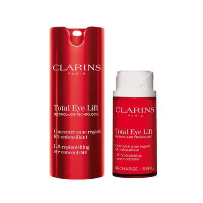Clarins NEW Total Eye Lift Bundle | Full Size and Refill | Refill Must be Used with Full Size Product
