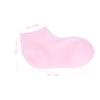 FOYTOKI Moisturizing Foot Skin Sock for Exfoliation and Cracked Heel Treatment Elastic Protective Feet Care Socks Pink Comfortable Fit for Women view 2