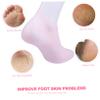 FOYTOKI Moisturizing Foot Skin Sock for Exfoliation and Cracked Heel Treatment Elastic Protective Feet Care Socks Pink Comfortable Fit for Women view 3