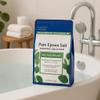 Epsom Salt Soak with Magnesium, Eucalyptus-Spearmint  3 lbs Resealable Bag | Relaxing Bath Salt for Muscle Relief, Detox & Stress Relief | Non-GMO, No Additives view 2