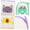 ADOCARN 3Pcs Bath Sponges Soft Cartoon Shower Scrubber for Gentle Exfoliating Bath Brush for Newborns view 3