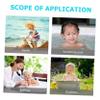 ADOCARN 3Pcs Bath Sponges Soft Cartoon Shower Scrubber for Gentle Exfoliating Bath Brush for Newborns view 4