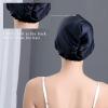 100% Mulberry Silk Bonnet for Sleeping Women, 22 Momme Grade-6A Double Layer Silk Hair Wrap for Hair Care with Elastic Stay On Head view 4