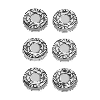 3/6/9pcs SH50 Razor Blade Replacement Head,Compatible For Philips, 5000 Replacement Electric Shaving Head(SH50(6pcs))