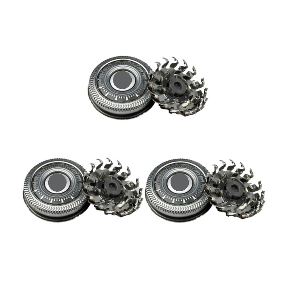 3pcs Razor Blade Replacement Head,Compatible for Philips, SH90 Series 9000 S7000 S8000 S9031 RQ12 S7510 S7310 S7370 S9511