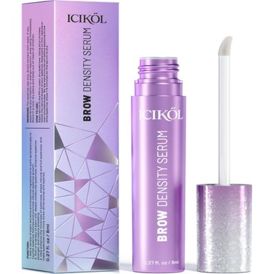 ICIKOL Eyebrow Growth Serum - Eyebrow Serum to Grow Brows with Advanced Formula to Boost Longer Fuller and Thicker Looking Eyebrows - Brow Serums 8ml Value Size - Vegan & Prostaglandin-Free