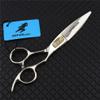 6.0 Inch Silver Multifunctional Salon Stainless Hairdressing Shears, Professional Haircut Scissors, for Women, Men and Hairdressers view 1